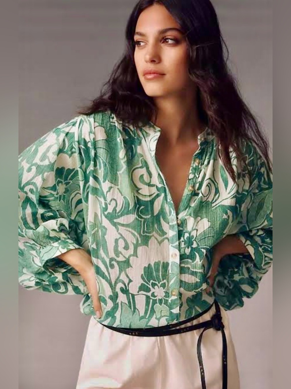 Anthropologie Sidney Batwing Blouse